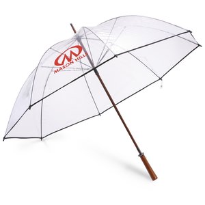 Clear Golf Umbrella Main Image