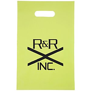 Coloured Frosted Die-Cut Convention Bag - 14" x 9-1/2" Main Image
