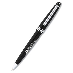 Cap-Action Pen with Silver Trim Main Image