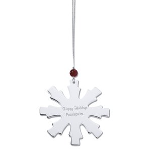 Silver Ornament - Snowflake Main Image