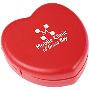 Pill Box Heart Shape - Opaque Main Image