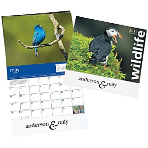 4imprint Exclusive 2019 Wildlife Calendar Main Image