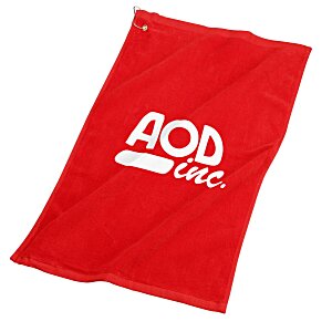 Deluxe Hemmed Golf Towel - Colours Main Image