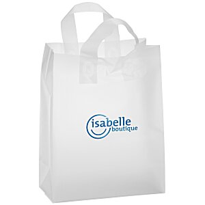 Soft-Loop Frosted Shopper - 13" x 10" - Foil - Clear Main Image
