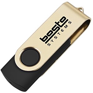 USB Swing Drive - Gold - 2GB Main Image