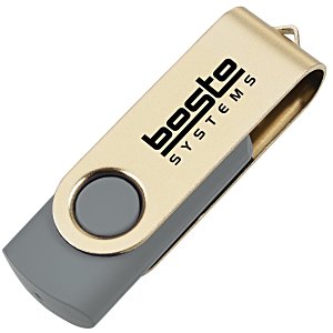 USB Swing Drive - Gold - 4GB Main Image