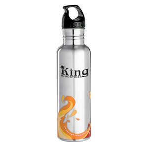 Stainless Wave Sport Bottle - 25 oz. - Closeout Main Image