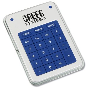 Sliding Calculator Alarm Clock - Closeout Main Image
