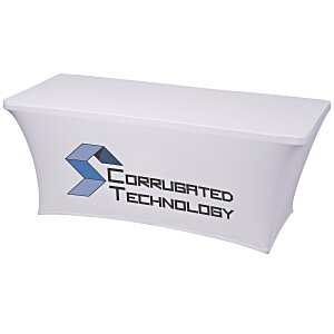 Hemmed Closed-Back UltraFit Table Cover - 6 Main Image