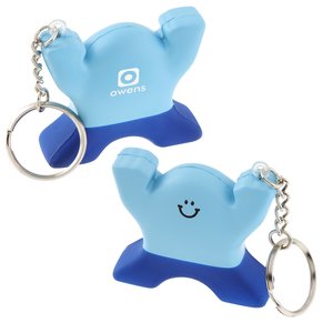 Funky Stress Guy Keychain - Closeout Main Image