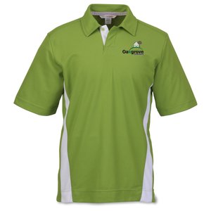 North End Sport Polo with Stripe - Men's Main Image