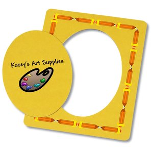 Magnetic Photo Frame - Oval - Colours Main Image
