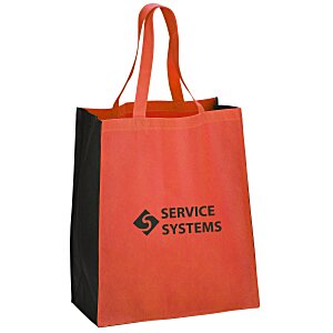Non-Woven Jumbo Grocery Tote - 24 hr Main Image