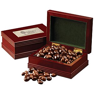 Keepsake Wooden Box - Chocolate Covered Almonds Main Image