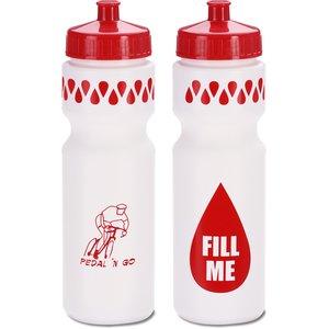 Sport Bottle with Push Pull Lid - 28 oz. - Fill Me Main Image