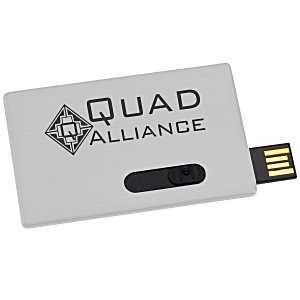Slide Card Micro USB Drive - 4GB Main Image