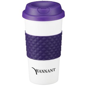 Colour-Banded Classic Coffee Cup - 16 oz. Main Image