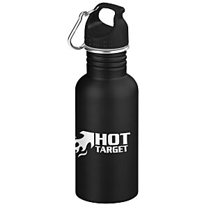 Wide Mouth Matte Stainless Sport Bottle - 16 oz. - 24 hr Main Image