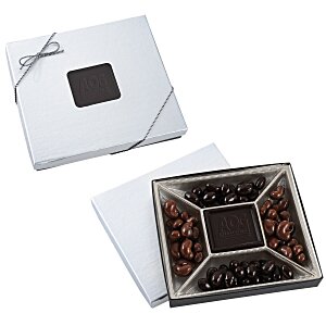 Small Treat Mix - Silver Box - Dark Chocolate Bar Main Image