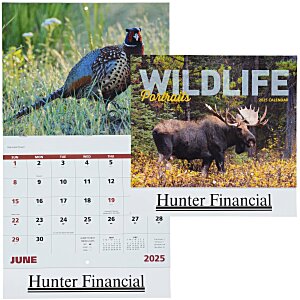 Wildlife Portraits Calendar - Stapled Main Image