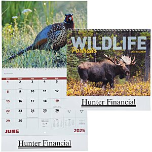 Wildlife Portraits Calendar - Spiral Main Image