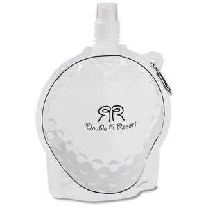 HydroPouch Collapsible Water Bottle - Golf Ball Main Image