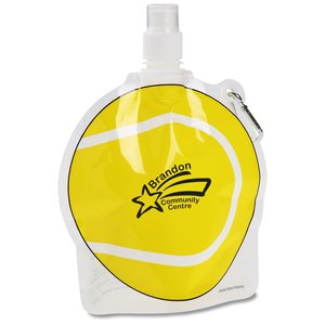 HydroPouch Collapsible Water Bottle - Tennis Ball Main Image
