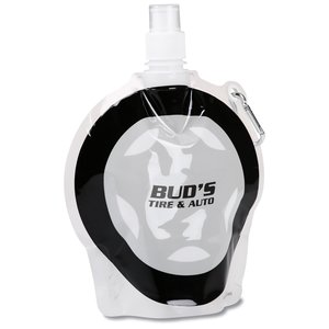 HydroPouch Collapsible Water Bottle - Tire Main Image