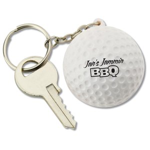 Sport Squish Key Tag - Golf Ball - Closeout Main Image