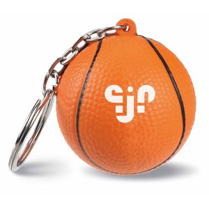Sport Squish Keychain - Basketball Main Image