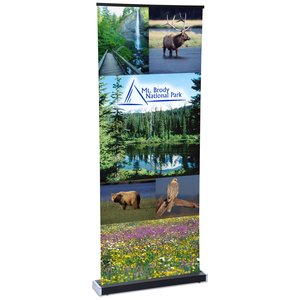 Square-Off Retractable Banner - 35-3/4" -Replacement Graphic Main Image