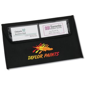 Clear Pocket Document Holder - Full Colour-Closeout Main Image