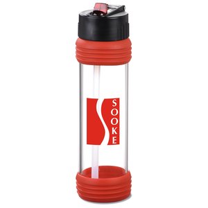 Vitality Glass Water Bottle - Closeout Main Image