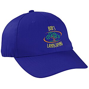 Polyester 6-Panel Cap - Embroidered Main Image