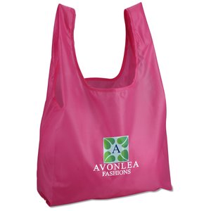 Folding Tote in a Pouch - Full Colour Main Image