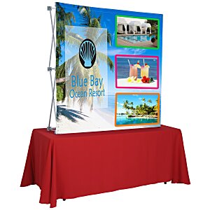 Splash Tabletop Display - 5' - Front Graphics Main Image