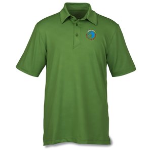 Maze Stretch Embossed Print Polo - Men's Main Image