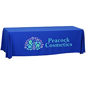 Serged Open-Back Polyester Table Throw - 8' Main Image