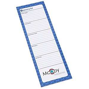 Souvenir Magnetic Manager Notepad - Grocery - 25 Sheet Main Image