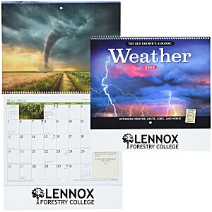 The Old Farmer's Almanac Calendar - Weather - Spiral Main Image