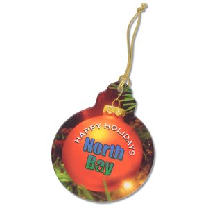 Holiday Ball Acrylic Ornament Main Image
