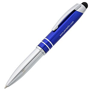 Belem II Metal Pen with Stylus and LED Light Main Image