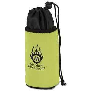 Neoprene Bottle Holder with Carabiner - Closeout Main Image
