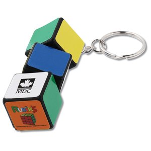 Rubik's Cube Key Tag Main Image
