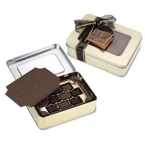 Milk Chocolate Box with Chocolate Bites - Large Main Image