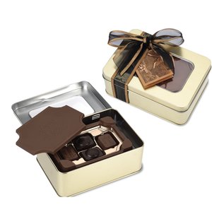 Milk Chocolate Box with Chocolate Bites - Small Main Image