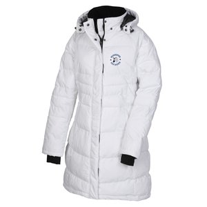 Balkan Insulated Quilted Long Jacket - Ladies' - Closeout Main Image