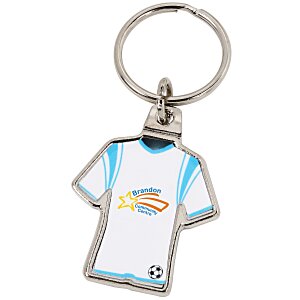 Sports Jersey Metal Keychain - Soccer Main Image