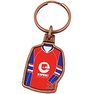 Sports Jersey Metal Keychain - Hockey Main Image