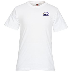 Fruit of the Loom HD T-Shirt - Embroidered - White Main Image